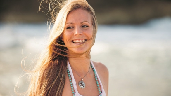 Yoga girl -ta dig tid för träning!